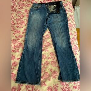 7‎ For All Mankind Mens Jeans Denim Vintage Y2K Bootcut Size 32 X 32 RN 109890
